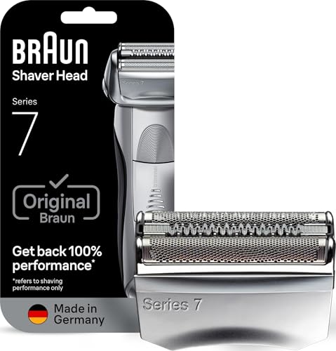 Braun Series 7 70S Electric Shaver Head Replacement Cassette - 1 Pack - Silver