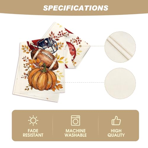 Artoid Mode 13 x 108 Inch Fall Table Runner Beige Home Decor
