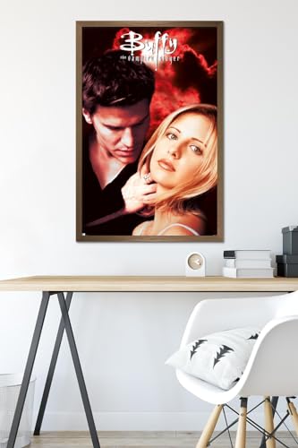 Buffy the Vampire Slayer Season 2 Wall Poster - Framed Bronze 34" x 22.4"