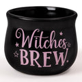 Halloween Candy Dish Cauldron - Mini Ceramic Witches Brew Bowl for Trick-or-Treat