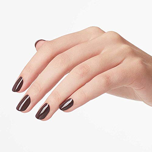 OPI Nail Lacquer - That's What Friends Are Thor | Dark Brown Opaque Polish