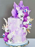 Purple Disco Ball Cake Topper for Birthday Party Decorations - Purple 1