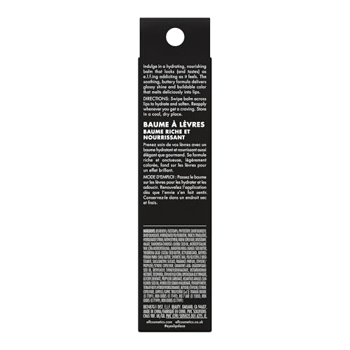 e.l.f. Glow Reviver Melting Lip Balm, Hydrating Tinted Lip Balm For A Glossy Finish & Soft, Supple Lips, Vegan & Cruelty-Free, Strawberry Shortcake