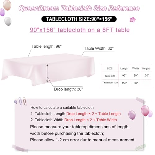 90x156 Inch White Iridescent Sequin Tablecloth - Wedding & Party Decor