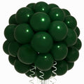 Green Latex Balloons Set - 100 Pack 12 Inch Party Decorations for Christmas Weddings Birthdays