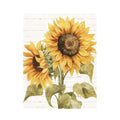 Sunflower Wall Decor Canvas - Rustic Floral Artwork for Living Room 16x24 Variation of THIS listing