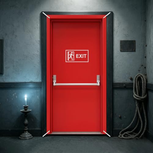Halloween Circus Door Cover Backdrop - Escape Door Party Decoration Banner
