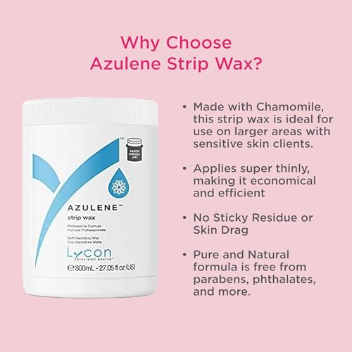 Soft Hair Removal Wax for Sensitive Skin 800ml - Gentle, Professional Formula