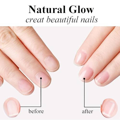 NovaCharm Clear Nail Polish - High Gloss, Quick Dry, Long Lasting, Air Dry, 10ml - Variation: Clear