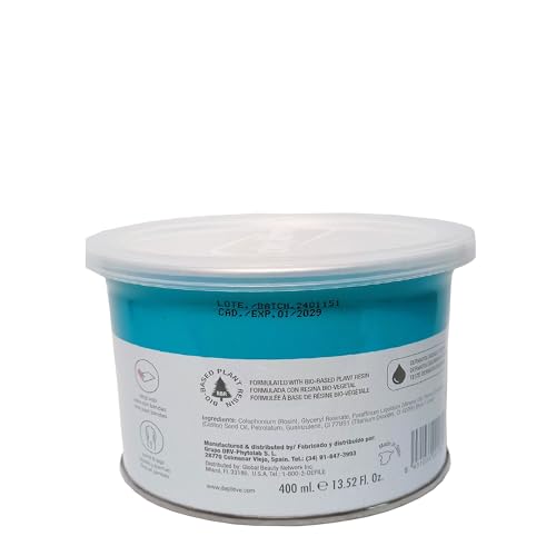 Sensitive Skin Wax for Hair Removal - Azulene Cream, 14 oz