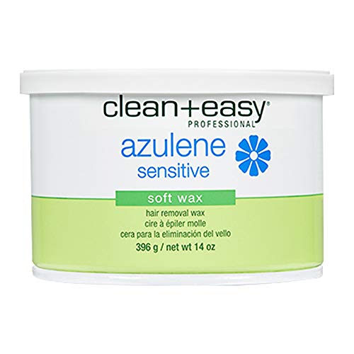 Sensitive Soft Wax for Hair Removal - Azulene, 14 oz - Variation: Sensitive Pack of 1