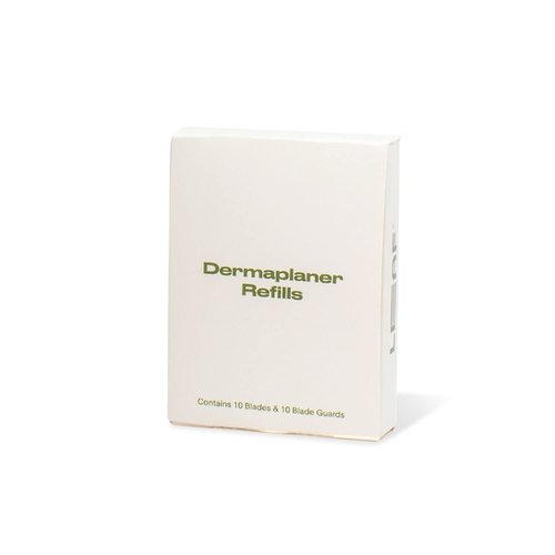 Leaf Shave | Leaf Dermaplaner Refills - 10-Count Replacement Blades & 10-Count Replacement Blade-Guards