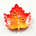 Autumn Maple Leaf Ceramic Trinket Tray - Fall Decor Jewelry Dish - Marple Leaf