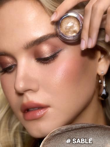 SHEGLAM Starstruck Cream Eyeshadow Pot - High Pigment Long-Lasting Sable