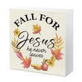 Fall Leaves Wooden Decor for Home and Gifts - Rustic Autumn Accent