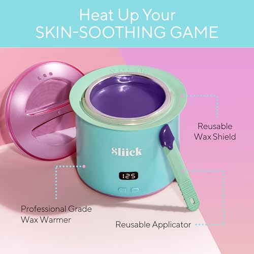 Pro Wax Warmer - At Home & Salon-Quality Hair Removal Kit with Digital Temp Control