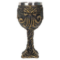 Cthulhu Goblet Wine Glass - Gothic Tentacled Monster Chalice, 6.75 Inch
