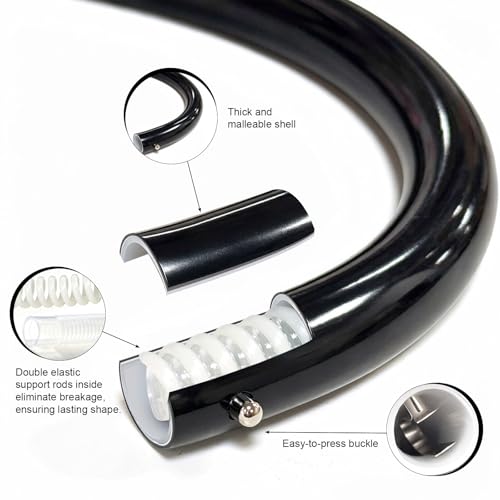 Half Balloon Arch Stand Kit for Floor Wedding & Party - Black - OurWarm