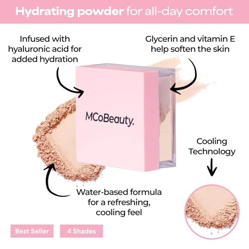 MCoBeauty Cool & Set Light Loose Powder - Cooling & Mattifying Makeup
