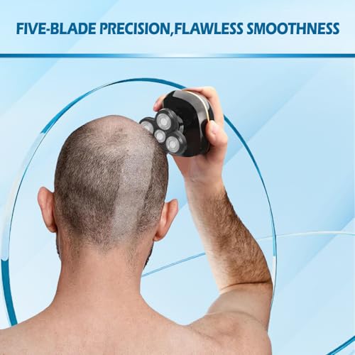 Replacement Blades for Freebird Head Shaver - 5 Pack, Head & Face Razor Refills
