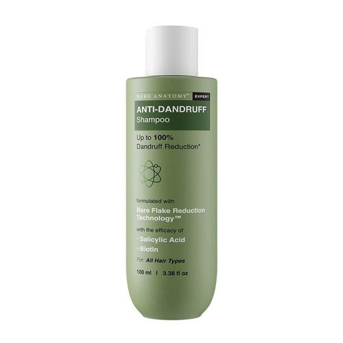 Bare Anatomy Anti-Dandruff Shampoo - Reduces Dandruff & Strengthens Hair | Derma Approved with Salicylic Acid & Biotin | 100ml