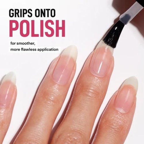 LONDONTOWN Kur Gel Genius Top Coat & Base Coat - Gel-Like High Shine, Quick Dry, 0.4 Fl Oz Each