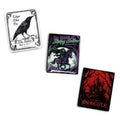 Ceramic Book Magnet Set - Gothic Literary Titles for Refrigerator Decor