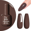 Dark Gray Brown Gel Nail Polish - 15ML Creame Brown Variation of THIS listing