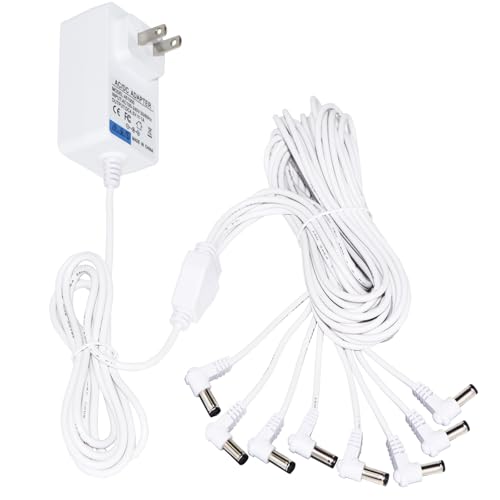 4.5V Lemax Power Adapter for Christmas & Halloween Village Lights 8 Outlets