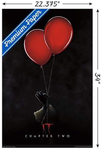 IT Chapter 2 Teaser Wall Poster - 22.375 x 34 Inches Unframed Premium Version