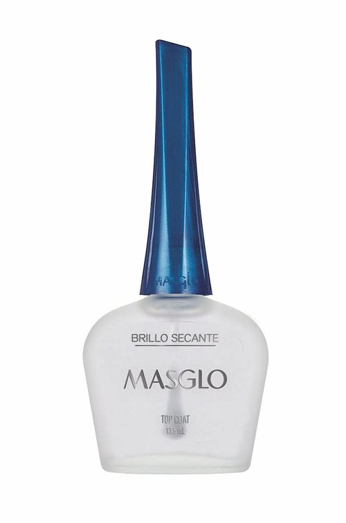 MASGLO Tradicional Nail Polish Top Coat - High-Coverage, Glossy Finish, Lasts Up to 7 Days | 0.5 oz