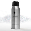 Silvery Long-Lasting Hair & Body Glitter Spray - Quick-Dry Festival Shimmer, 100ml