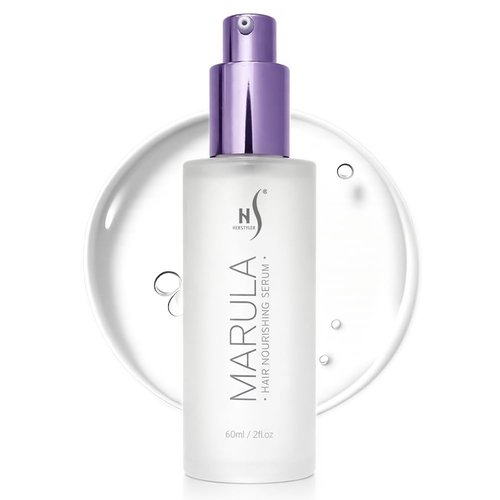 HerStyler Marula Oil Hair Serum - Anti-Frizz Treatment for Dry, Damaged Hair - Boosts Shine & Smoothness - 2 Fl Oz (1 Pack)