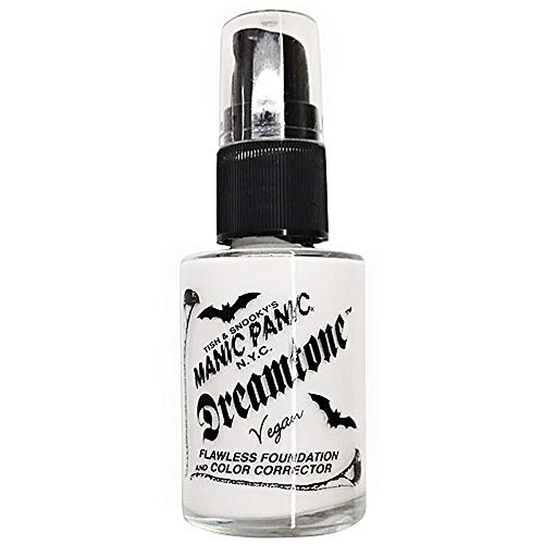 White Foundation for Gothic & Cosplay Makeup - Full Coverage, Vegan & Oil-Free