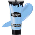 Light Blue Face Body Paint - Sadness Cosplay Makeup for Halloween & Costume 2.37Oz