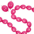 Magenta Linking Balloons Kit - 80 Count 12 Inch Latex Quick Link Balloons