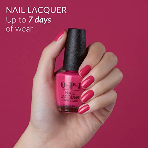OPI Nail Lacquer Opaque Deep Purple Shimmer - A-Rose at Dawn Broke by Noon