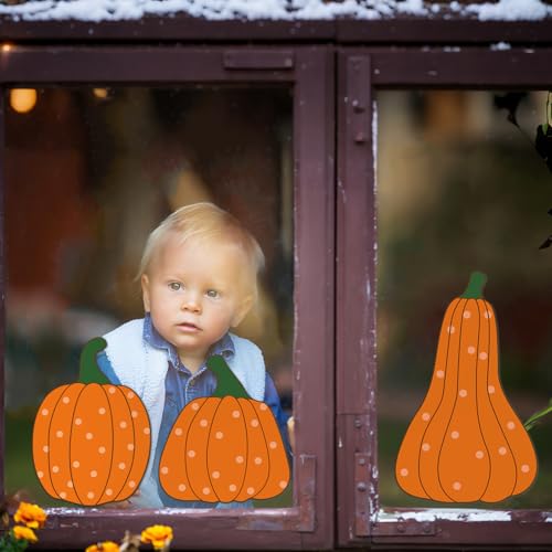 Large Pumpkin Cutouts for Fall and Halloween Classroom and Wall Decor - 45 Pieces
