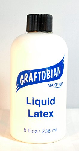 Liquid Latex SFX Makeup for Special Effects & Body Art - 8oz