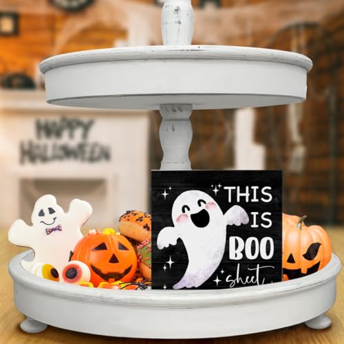 Halloween Decorations Sign Cute Halloween Wood Sign - Variation of THIS