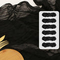 Black Cheesecloth Table Runner 6 Pack - 10Ft Rustic Boho Fall Party Decor