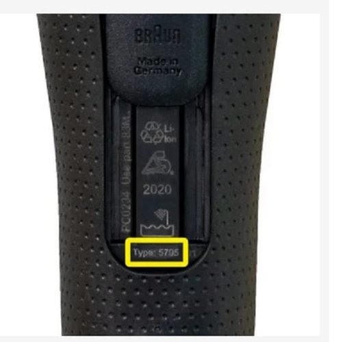 Braun Replacement Clean & Charge Base - Compatible with Series 8 Shaver Type 5795 & 5430