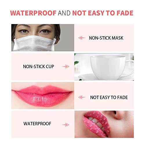 Color Changing Lipstick - Black to Brick Red Moisturizing Lip Balm for Women - Variation: Black