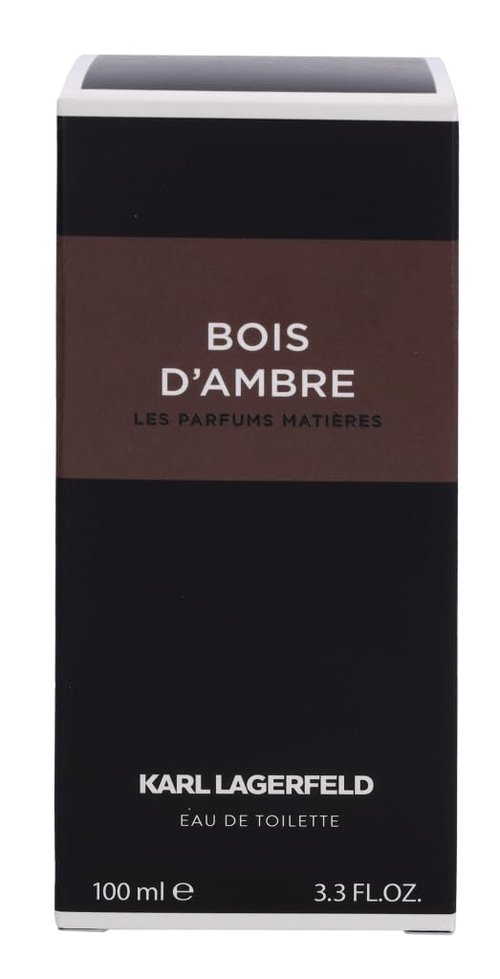 Karl Lagerfeld Bois D'Ambre Eau De Toilette Spray - 3.3 Oz | Rich, Warm Fragrance for Men
