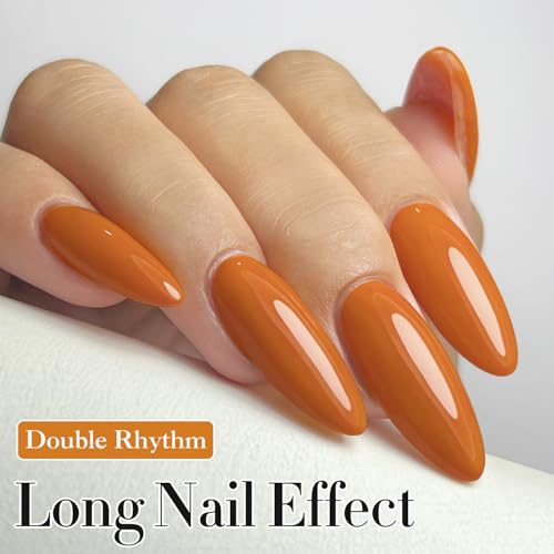 Gel Polish Deep Ginger Yellow 15ML - Same Color, Same Bottle, Egg Yellow Variation