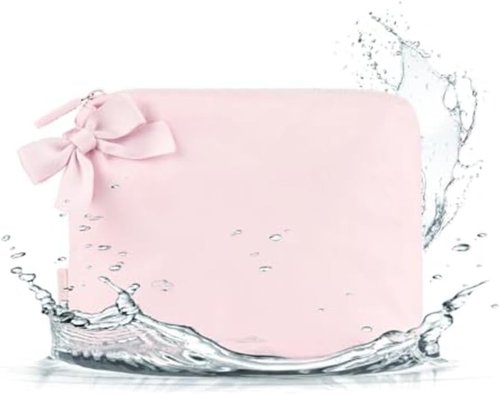 Case-Mate Essential Crinkle Makeup Bag - Waterproof Travel Pouch for Toiletries & Beach Essentials
