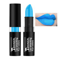 AKARY Sky Blue Matte Lipstick - Long-Lasting Non-Stick Lip Gloss for Halloween & Cosplay
