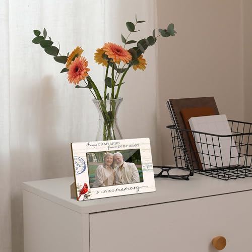 Memorial Photo Frame for Loss of Loved One 4x6 Keepsake Gift