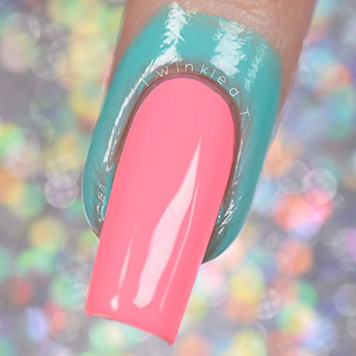 Liquid Latex Peel Off Tape for Nail Art & Sponging - Mint Blue