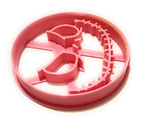 Halloween Jack Skellington Inspired Cookie Cutter - Durable Plastic Mold for Cookies & Fondant